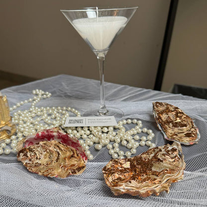 Oyster shell jewelry box for storing rings and small accessories – Lily Glow Decor