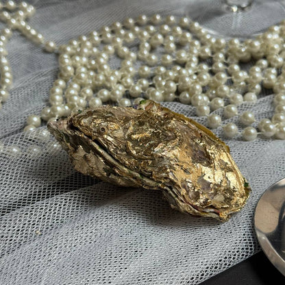 Oyster shell jewelry box for storing rings and small accessories – Lily Glow Decor